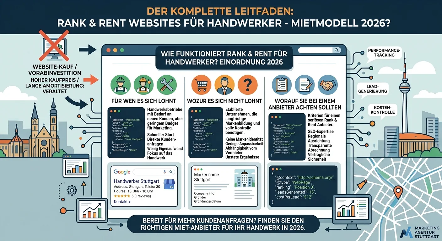 Rank and Rent Websites für Handwerksbetriebe